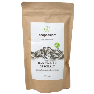 semi di canapa decorticati (500g)